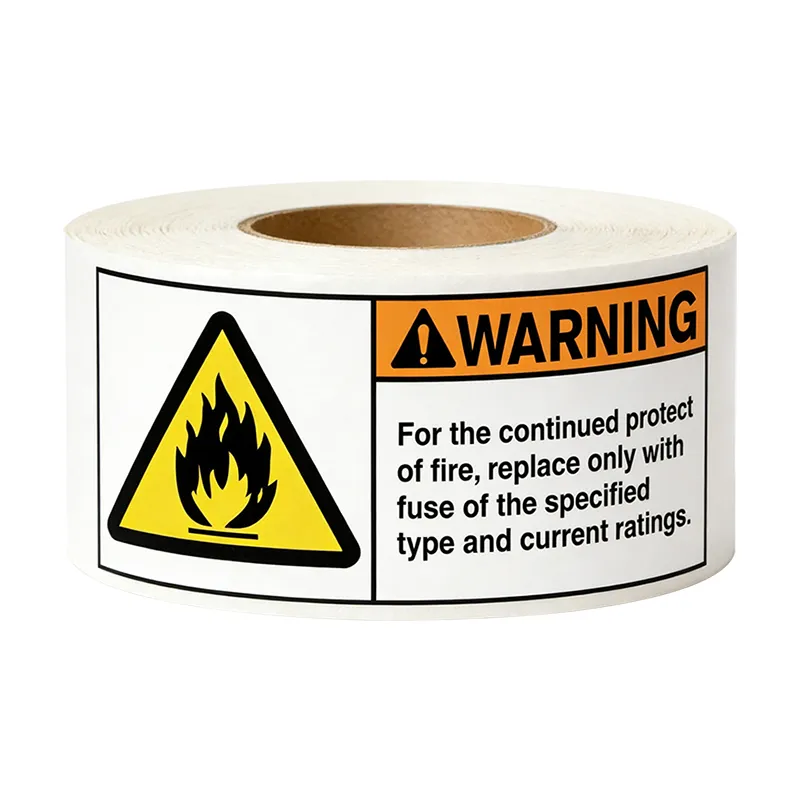 Fire Safety Label