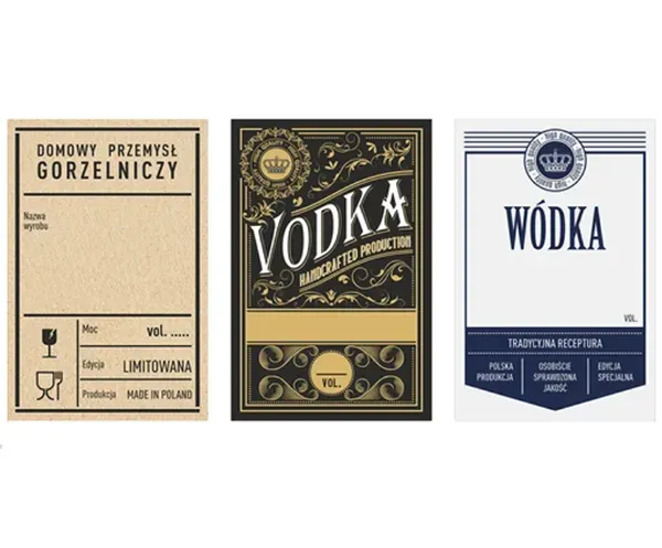 Vodka Labels